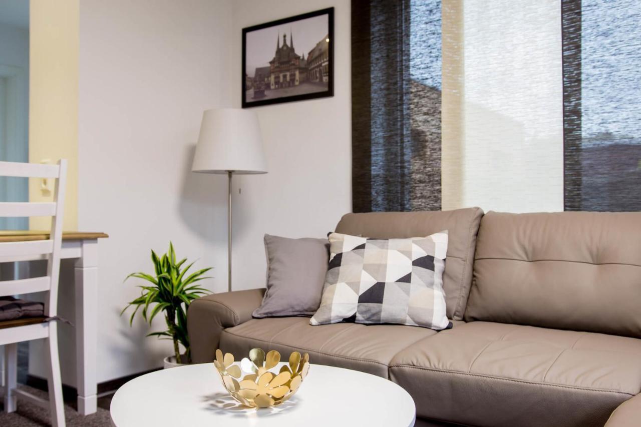 Ferienwohnung "Harzlounge" ヴェルニゲローデ エクステリア 写真